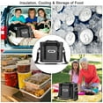 thumbnail image 6 of 36 Cans Large Soft Pack Cooler Bag Insulated Water-Resistant For Picnic Camping, 6 of 12