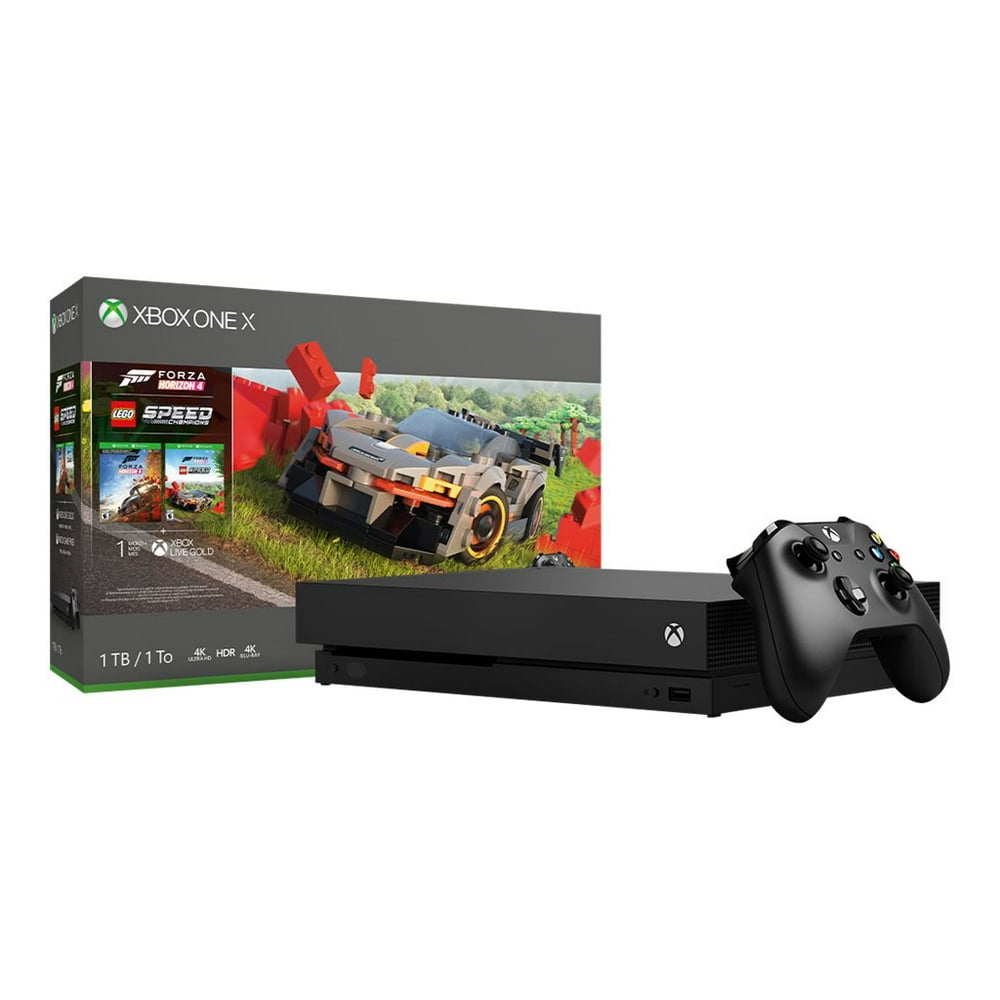 Microsoft Xbox  One  X  Game  console 4K  HDR  1 TB HDD 