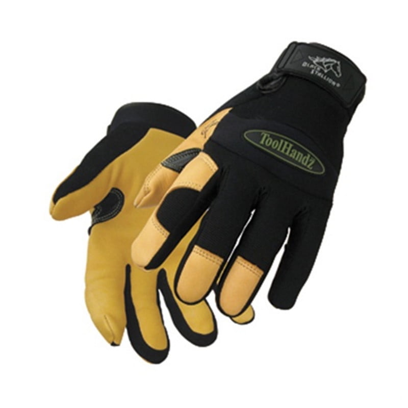 Black Stallion GW4050 Toolhandz Core Leather Palm Winter Mechanic's Gloves 2XL 