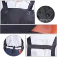 thumbnail image 3 of Adjustable Heavy Duty Waterproof Apron, Rubber Work Apron, Black, Apron + Sleeves, 3 of 4