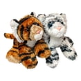 thumbnail image 2 of TANYA TIGER & SHAZAM WHITE TIGER Mini Flopsie 8" Stuffed Animal Plush by Aurora, 2 of 5