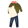 thumbnail image 2 of Buffalo by David Bitton Little Girls' 3-Piece Top, Pant, and Outerwear Set 6, 2 of 6