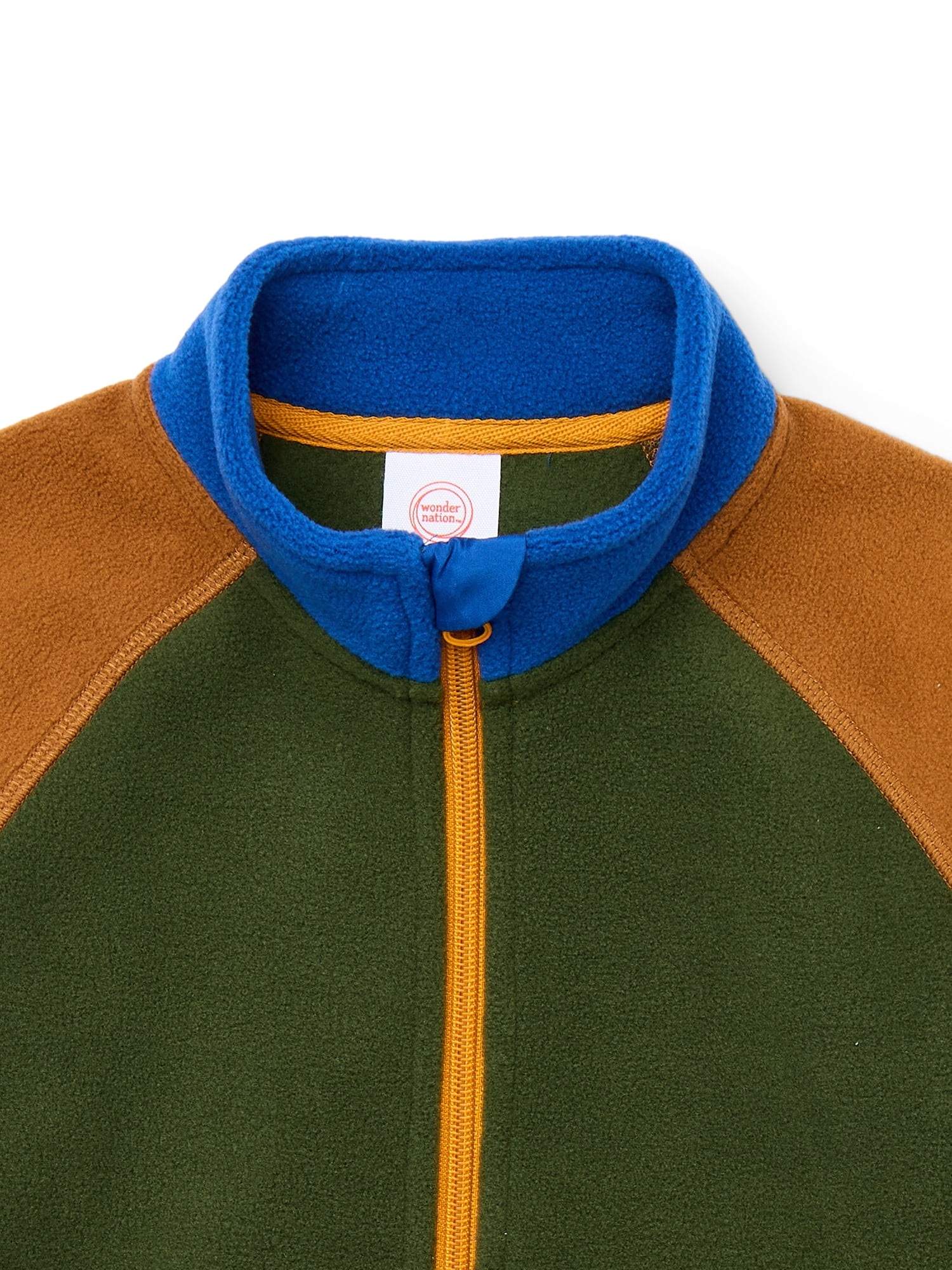 Wonder Nation Baby and Toddler Microfleece Jacket, Size 12M-5T