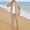 01 Khaki, variant on Mens Summer 2 Piece Set Casual Outfits Button Short Sleeve Shirt & Loose Pants Textured Striped Tracksuit Walking Suits