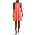 thumbnail image 4 of Time and Tru Women's Sleeveless Knit Swing Dress, Sizes XS-XXXL, 4 of 5