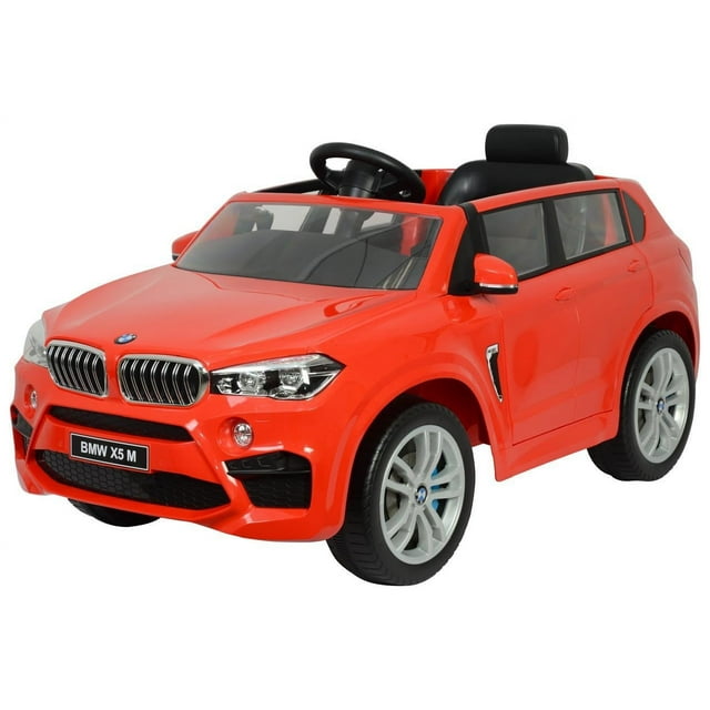 Auto electrico Rojo BMW de 3 a 6 años con contol remoto