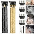 thumbnail image 2 of Carving Hair Clipper Professional Hair Cutting Machine Barber Rechargeable Hair Trimmer Metal Haircut Machine Clipper for Men, 2 of 22