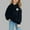 Black, variant on Spazoro Toddler Girls Loose Sweatshirts Hoodie, Warm Cute Comfy Casual Long Sleeve Soft Pullover for Kids Girls Yellow Size 3 T