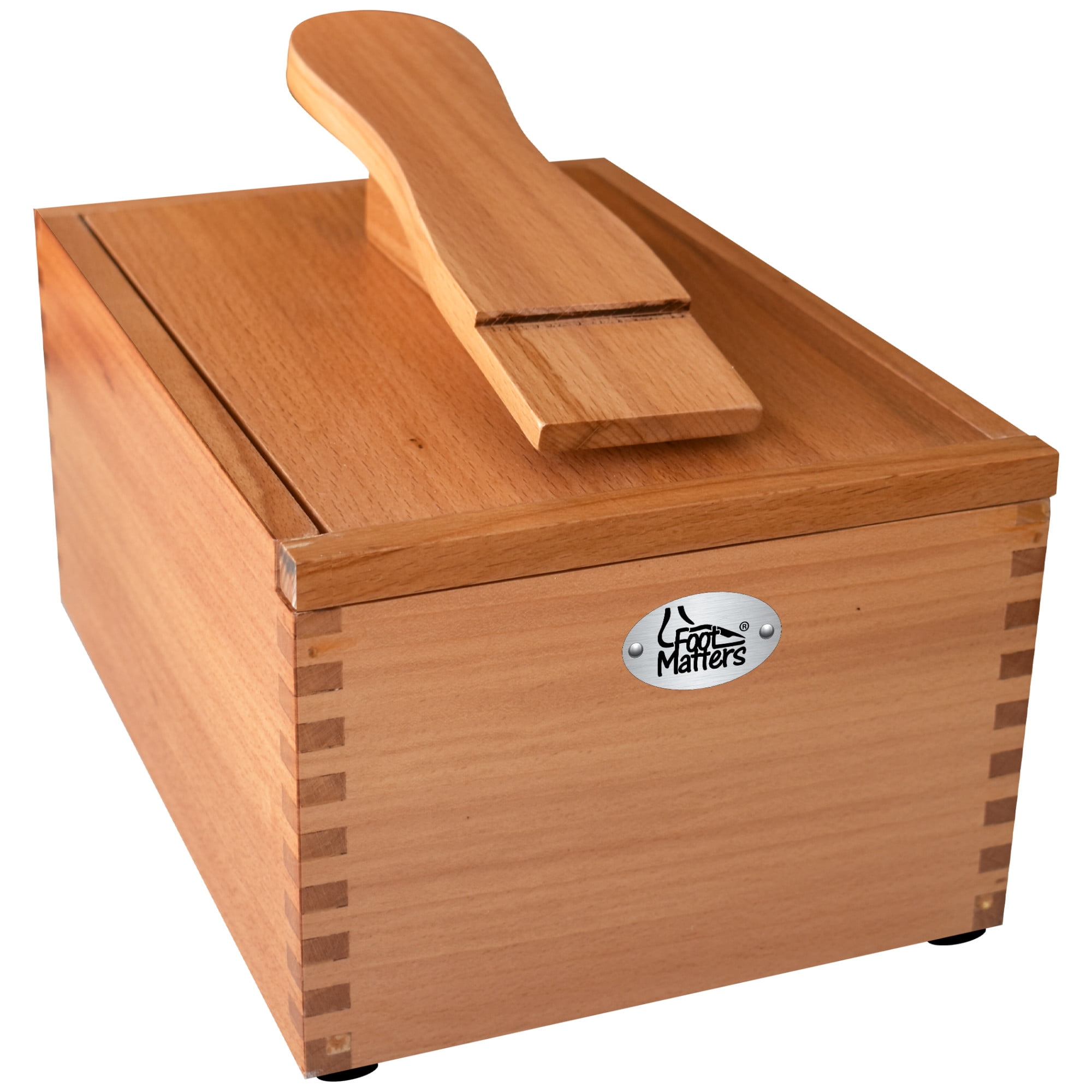 Moneysworth & Best Cedar Shoe Care Shine Wooden Box Valet 9-piece Accessory 