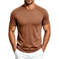 thumbnail image 3 of Miqool Men's Athletic T-Shirt Short Sleeve Crew Neck Moisture-Wicking Mesh Panel Quick Dry Workout Top Lightweight Stretch Gym Running Tee, 3 of 7