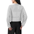thumbnail image 2 of Sucegi Summer Must - Have! Women's Versatile Thin, Breathable Long - Sleeve Open - Front Cardigan., 2 of 5