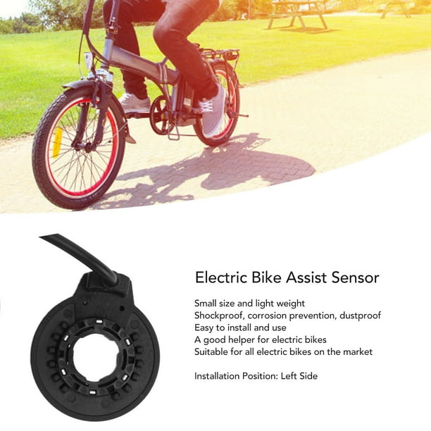 Capteur d'assistance pédalier vélo électrique antidérapant, double effet Hall, interface étanche 36V/48V Capteur d'assistance pédalier vélo électrique antidérapant, double effet Hall, interface étanche 36V/48V