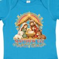 thumbnail image 4 of Inktastic Matthew 1:21 Nativity Scene the Greatest of All Boys or Girls Baby Bodysuit, 4 of 5