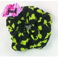 thumbnail image 4 of Penny's Boutique Green Bats on Black Cotton Scrunchy - Hair Scrunchie - Large Size - Perfect for Halloween - Made in the USA - Cotton Scrunchies - 3 Month Warranty, 4 of 4
