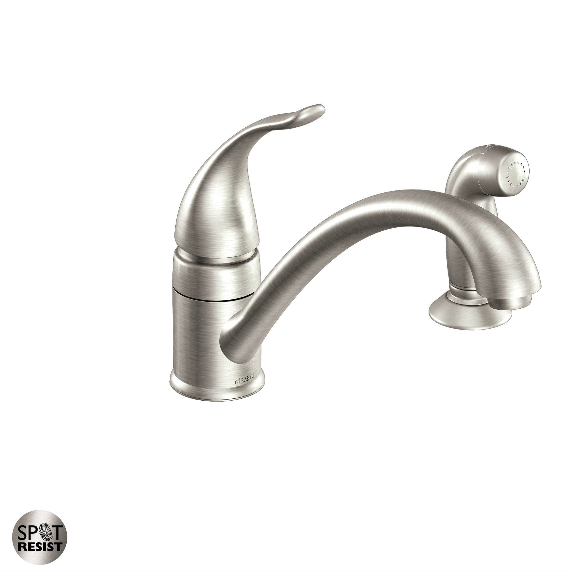 Moen Ca87480 Kitchen Faucet With Side Spray From The Torrance Moen Ca87480 Kitchen Faucet With Side Spray From The Torrance Collection Com