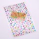 thumbnail image 2 of 3 Sheets Acrylic Diamond Drill Stickers Back Adhesive Face Nail Decoration DIY Accessories 325Pcs 3/4/5/6mm, 2 of 5