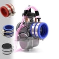 thumbnail image 1 of 35mm Motorcycle Carburetor Intake Manifold for PWK28 30 KOSO - High-Performance Silicone Adapter with Improved Throttle Response, 1 of 6
