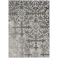 thumbnail image 2 of Addison Rugs Chantille Indoor/Outdoor Transitional Floral Gray Machine Washable Rectangle Rug, 5' x 7'6", 2 of 8