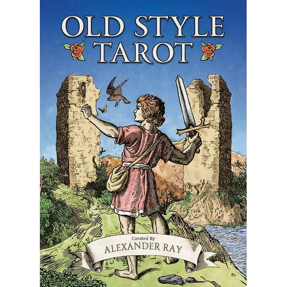 Old Style Tarot Deck & Book Set, (Hardcover)