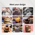 thumbnail image 5 of 5 Pieces Clay Shaped Soft Silicone DIY Craft Tools, 5 of 5