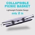 thumbnail image 3 of Cesta de picnic SIYUAN plegable de 27L con enfriador, 3 of 7