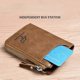 thumbnail image 5 of Kangaroo Credit Card Holder Case RFID Blocking Vintage Business Anti-Theft Clutch Short Mens Leather Wallet Large Capacity, 5 of 5