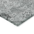thumbnail image 4 of Addison Rugs Chantille Indoor/Outdoor Transitional Floral Gray Washable Rectangle Rug, 2'6" x 3'10", 4 of 6
