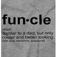 thumbnail image 2 of Funcle Fun Uncle Definition Cool Men's Crewneck Sweatshirt Brisco Brands L, 2 of 6