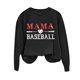 thumbnail image 5 of Camiseta con Capucha Suelta de Moda Impresa de Manga Larga para las Mujeres, Camisetas de Manga Larga para las Mujeres Túnica de Cuello Redondo Casual para Leggings, 5 of 5