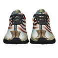 thumbnail image 5 of Memorial Day Fallen Soldier Shoes Sneakers Black Size 8, 5 of 7