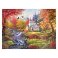 thumbnail image 3 of Woodland Church by Abraham Hunter 1000 Piece Jigsaw Puzzle, 3 of 4