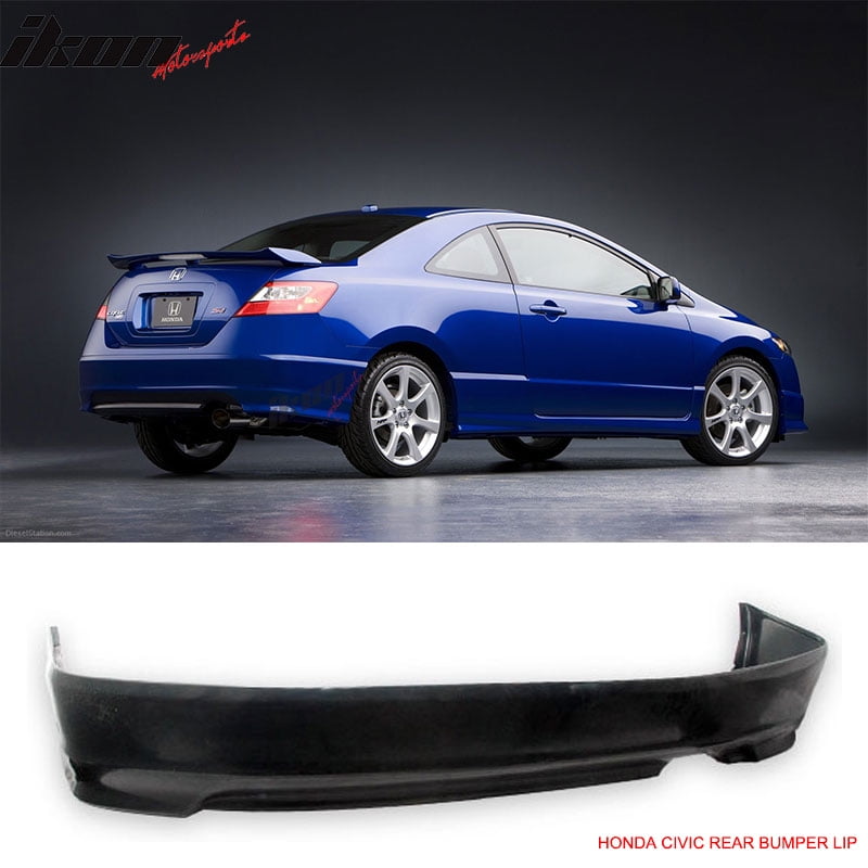 0611 Honda Civic Coupe OE Performance Rear Bumper Lip Spoiler Urethane