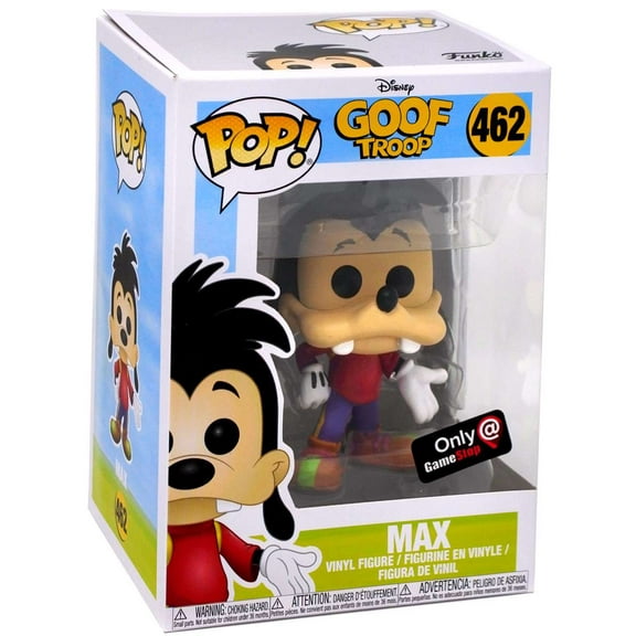 Funko Pop! 462 Disney Goof Troop Max Vinyl Figure GameStop Exclusive 2018