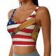 thumbnail image 2 of Fotbe American Flag And Baseball Sujetador Deportivo Largo sin Aros para Mujer con Almohadillas y Soporte Medio, Transpirable y Absorbente, Camiseta Tipo Chaleco o Tank Top-XX-Large, 2 of 8