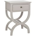 thumbnail image 2 of SAFAVIEH Maxine Solid Nightstand with Storage Drawer, Quartz Grey, 2 of 5