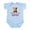 Sky Blue, variant on CafePress - Mommy's Little Gemini Infant Bodysuit - Baby Light Bodysuit, Size Newborn - 24 Months