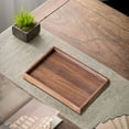 thumbnail image 6 of Square Wooden Tea Tray for Dry Brewing and Cup Organization - Multi-Purpose Snack and Fruit Serving Platter, Space-Saving Home Kitchen Accessory, 6 of 6