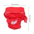 thumbnail image 2 of VERDANVERSE Para Perro Periodo Con Material Transpirable Y Antihumedad Reutilizables, 2 of 7