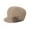 BEIGE, variant on Women Retro Classic Visor Newsboy Cabbie Cap Beret Hats with Flower Buckle for Woman Ladies