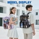 thumbnail image 2 of Mochila transparente PIG PIG GIRL para escuela, estadio, aprobada, 2 of 9