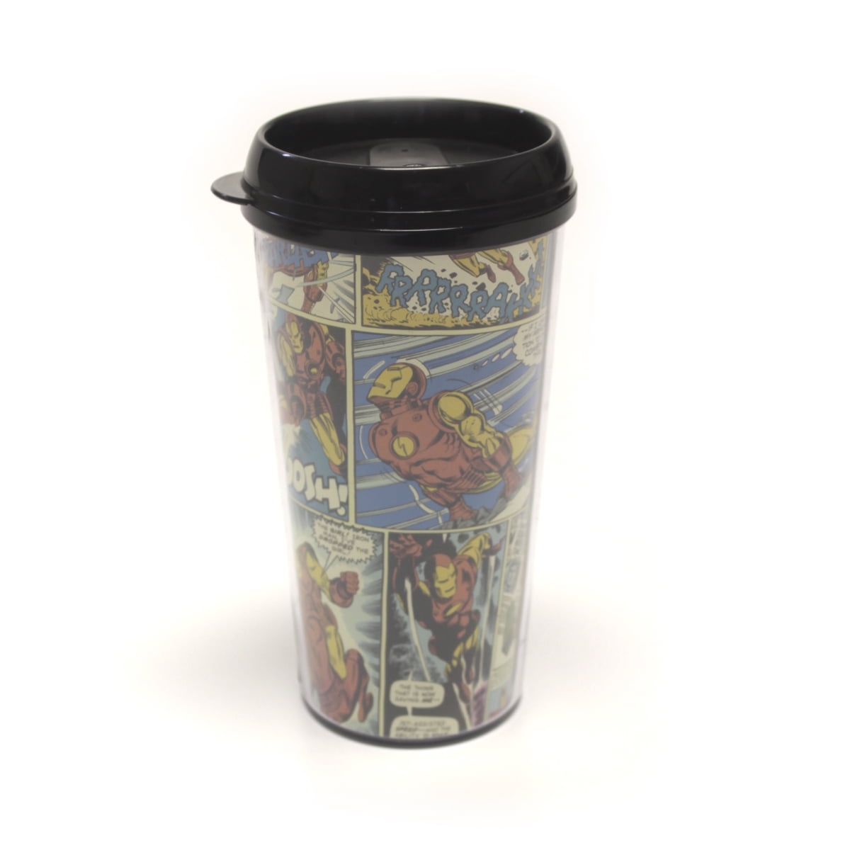 Marvel Iron Man 16 Ounce Travel Mug Walmart Com Walmart Com