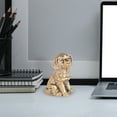 thumbnail image 6 of Unique Brass Dog Figurine for Desk Decoration – for Dog Lovers Exquisite Tea Table Ornament to Enhance Home, 6 of 6