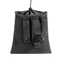 thumbnail image 1 of Outdoor Waist Hanging Foraging Bag One-Hand Snap Button Expandable Drawstring Secure Closure Compact Foldable Organizer For Garden Fruit Picking Camping Hiking Hunting Travel Storage, 1 of 2