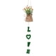 thumbnail image 1 of Cesta De Flores Artificiales Colgantes, Tacto Suave De Lino De Plantas Artificiales Colgantes Para Oficina ANGGREK Otros, 1 of 8