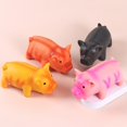 thumbnail image 4 of Squeaky Pig Dog Toy, Pig Toy for Dogs, Molar Chew Bite Toy, Grunting Dog Toy, Latex Squeaky Dog Toy Brain Toy, Latex Chew Toy, Teething Toy, Chewing Toys for Dogs Pet, 4 of 9