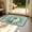 Light Blue, variant on Hovilon 16x24 Inch Fall Pumpkin Thanksgiving Doormat, Light Blue Polyester Welcome Mat, Non-Slip Washable Autumn Harvest Door Rug for Front Porch Entryway Kitchen, Indoor Outdoor Farmhouse Home Decor