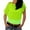 Green, variant on WXLWZYWL Womens Fall Tops 2024 Casual Off Shoulder T-Shirt Tops, 80s 90s Outfit Short Sleeve Oversized 80's Costume Neon Clothes