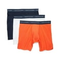 thumbnail image 1 of Men's Tommy Hilfiger 09T3434 Cotton Stretch Breathe Boxer Briefs - 3 Pack (Sunset Orange L), 1 of 2