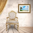 thumbnail image 3 of Peck, Gail 24x16 Gold Ornate Wood Framed with Double Matting Museum Art Print Titled - Paradise, 3 of 4