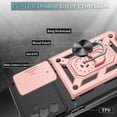 thumbnail image 5 of Galaxy A13 5G Case / A04S Case, Samsung Galaxy A13 5G Case with HD Screen Protector, Heavy Duty Shockproof Phone Cover with Magnetic Kickstand Ring for Galaxy A13 5G, Rose Gold, 5 of 15